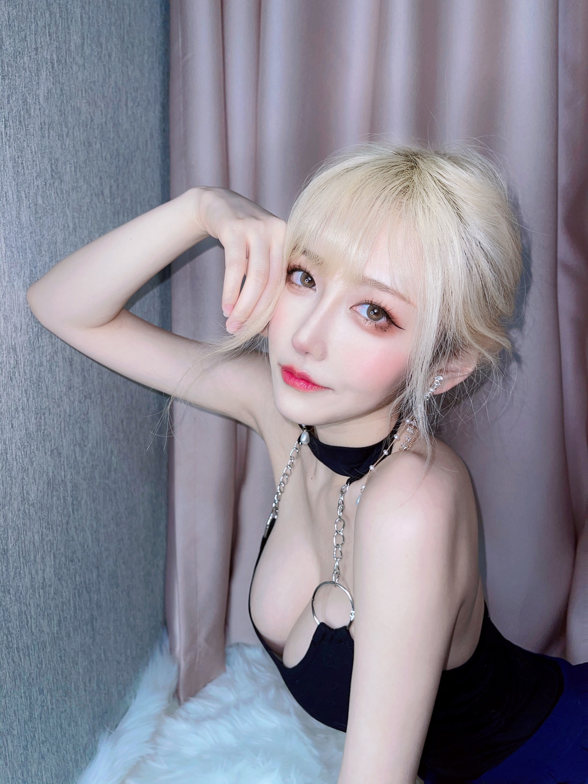 图片[1]-啾小妍Deer – NO.003 金发芭比[40P]-XikXak